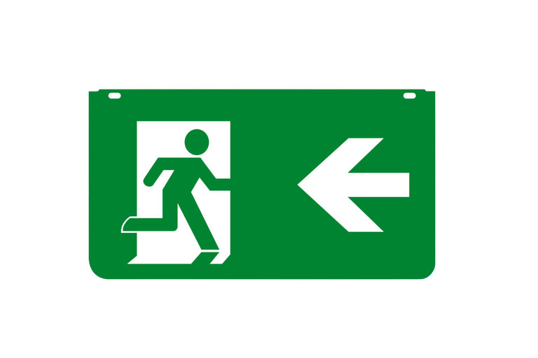 EMERGENCY LEGEND LEFT ARROW for ILEMES022