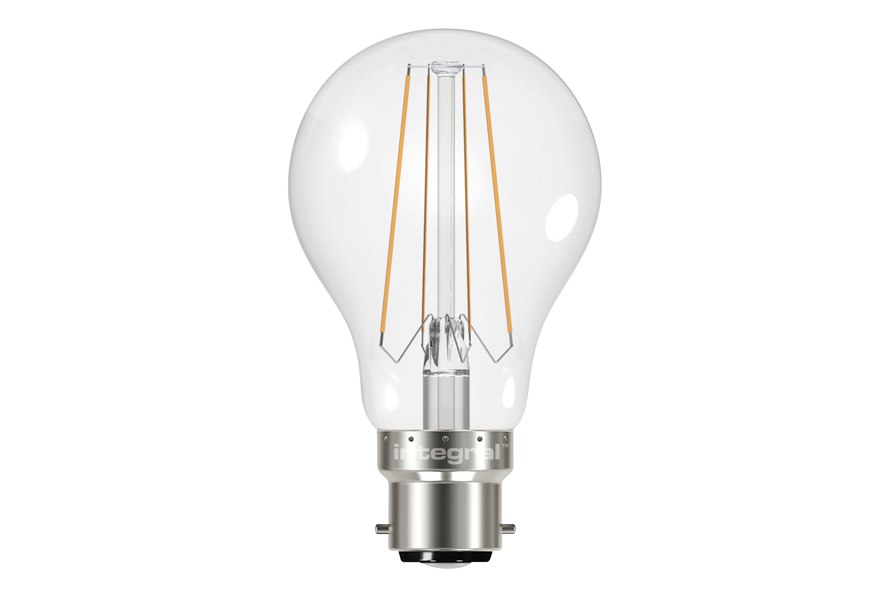 OMNI FILAMENT GLS BULB B22 806LM 7.3W 2700K NON-DIMM 320 BEAM CLEAR FULL GLASS