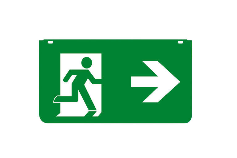 EMERGENCY LEGEND RIGHT ARROW for ILEMES022