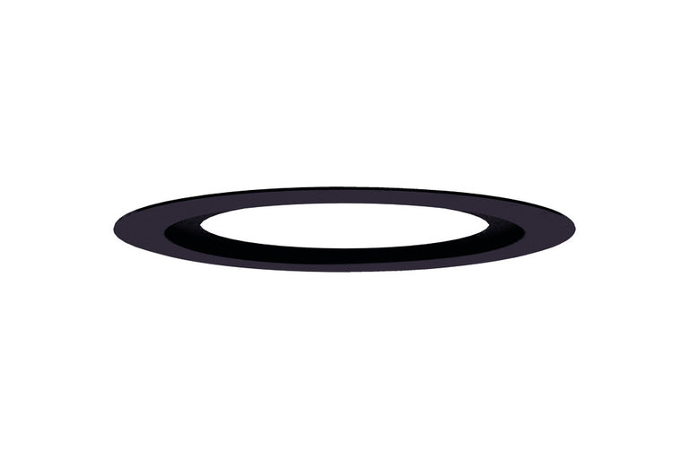 EVOFIRE FIRE RATED DOWNLIGHT 70-100MM CUTOUT IP65 BLACK ROUND ADAPTER