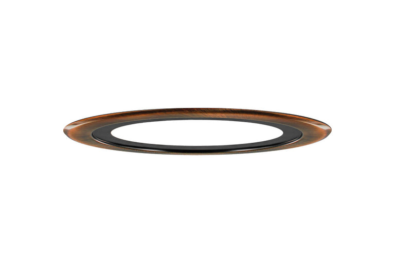 EVOFIRE FIRE RATED DOWNLIGHT 70-100MM CUTOUT IP65 COPPER ROUND ADAPTER