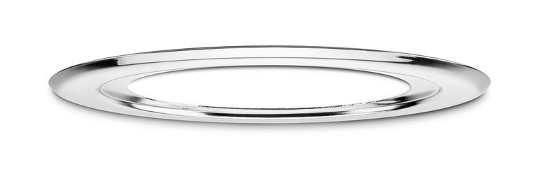 EVOFIRE FIRE RATED DOWNLIGHT 70-100MM CUTOUT IP65 POLISHED CHROME ROUND ADAPTER