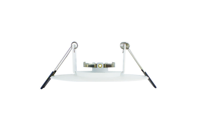 EVOFIRE FIRE RATED DOWNLIGHT 70-100MM CUTOUT IP65 WHITE ROUND +GU10 HOLDER