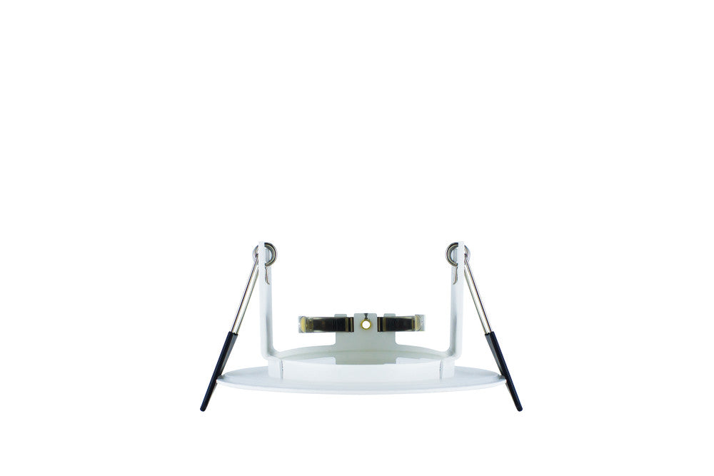 EVOFIRE FIRE RATED DOWNLIGHT 70MM CUTOUT IP65 WHITE ROUND +GU10 HOLDER