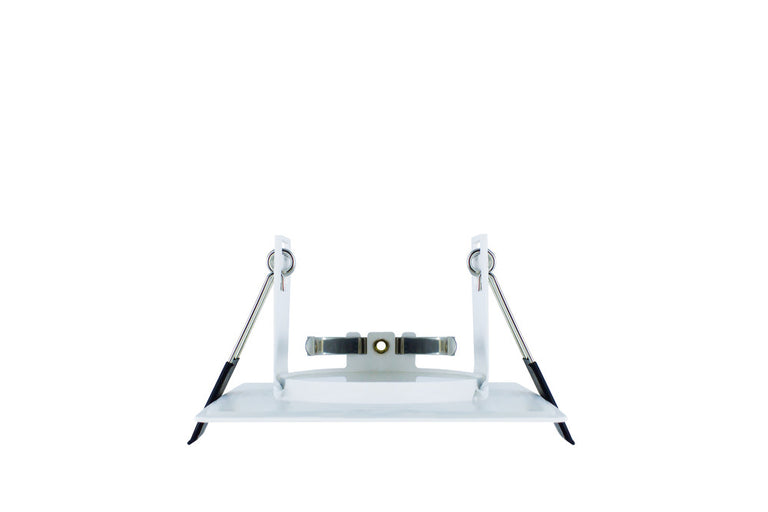 EVOFIRE FIRE RATED DOWNLIGHT 70MM CUTOUT IP65 WHITE SQUARE +GU10 HOLDER