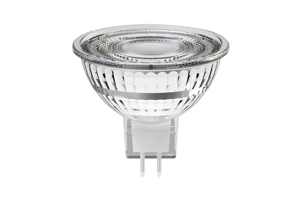GLASS MR16 BULB GU5.3 400LM 4.4W 2700K DIMMABLE 36 BEAM INTEGRAL