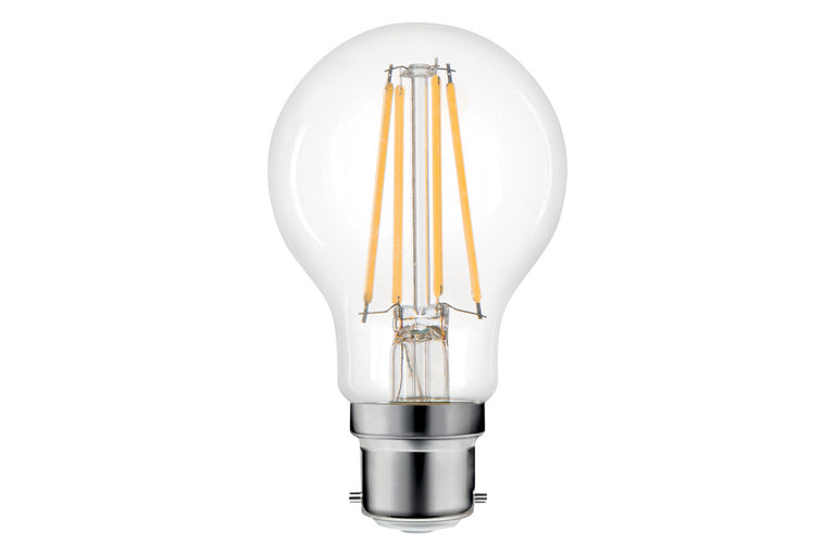 OMNI FILAMENT GLS BULB B22 1055LM 9.5W 4000K DIMMABLE 320 BEAM CLEAR FULL GLASS