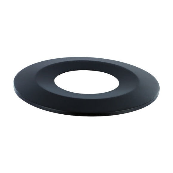 LOW-PROFILE FIRE RATED DOWNLIGHT BLACK-PAINTABLE BEZEL