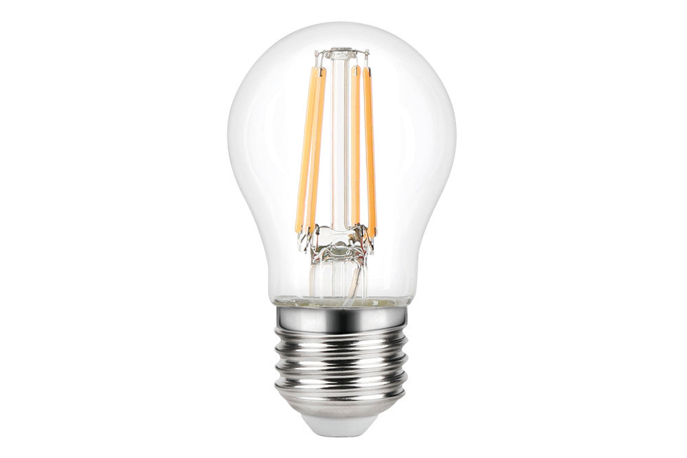 OMNI FILAMENT GOLF BALL BULB E27 470LM 3.4W 4000K DIMMABLE 320 BEAM CLEAR FULL GLASS