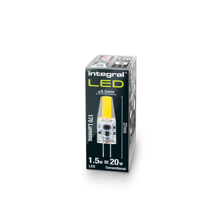G4 BULB 170LM 1.5W 4000K NON-DIMM 300 BEAM CLEAR