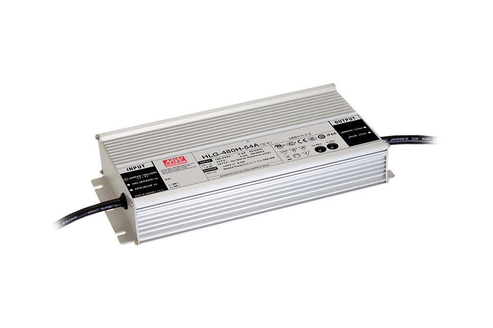 CONSTANT VOLTAGE DRIVER 480W 48VDC IP67 3 in 1 DIMMING 1-10V, 10V PWM SIGNAL AND RESISTANCE 90-305V INPUT 20W MIN LOAD
