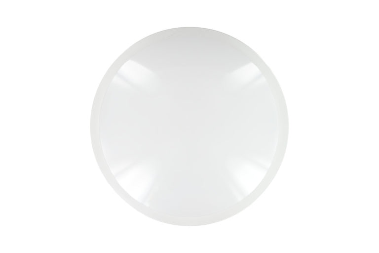 TOUGH SHELL BULKHEAD 350MM DIA IP44 1750LM 24W 4000K IK09 200 BEAM NON-DIMM 72LM/W