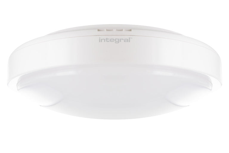 TOUGH SHELL BULKHEAD 350MM DIA IP44 1750LM 24W 4000K IK09 200 BEAM NON-DIMM 72LM/W