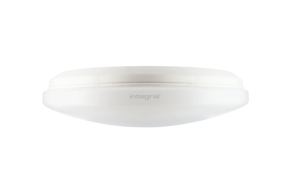 VALUE+ CEILING/WALL LIGHT 350MM DIA IP44 1600LM 21W 4000K 100 BEAM NON-DIMM 76LM/W