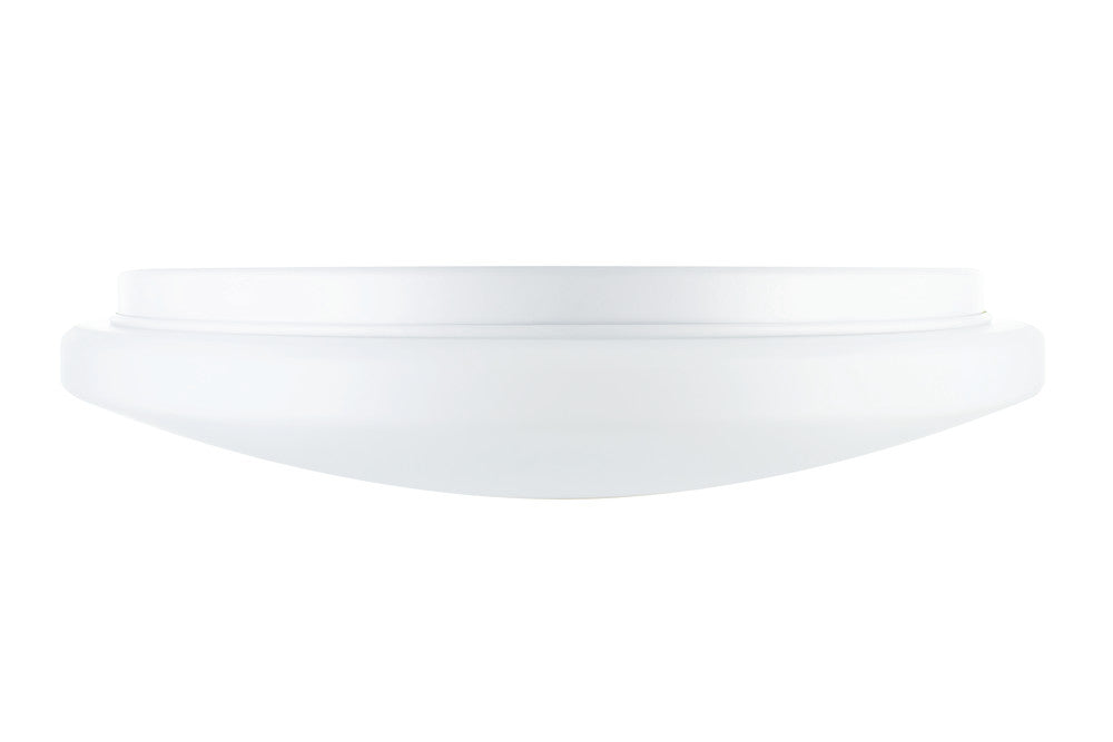 VALUE+ CEILING/WALL LIGHT 338MM DIA IP44 1600LM 16W 4000K 120 BEAM NON-DIMM 100 LM/W
