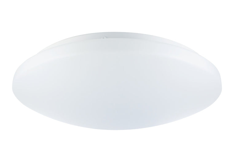 VALUE+ CEILING/WALL LIGHT 338MM DIA IP44 1600LM 16W 4000K 120 BEAM NON-DIMM 100 LM/W