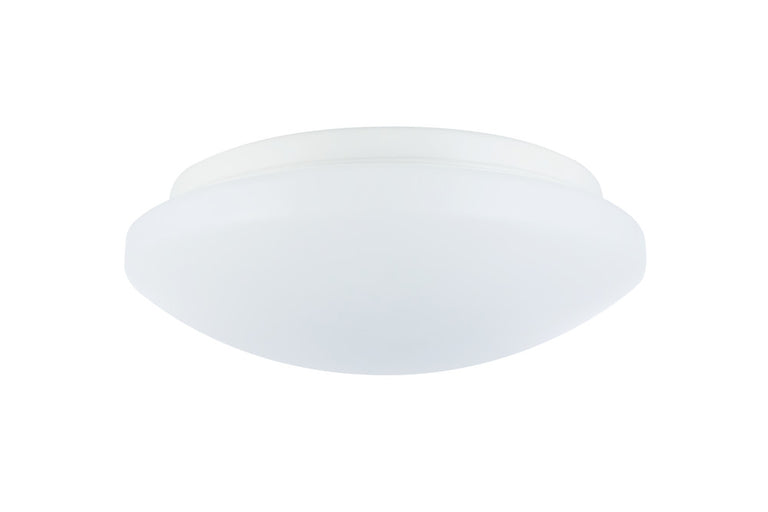 VALUE+ CEILING/WALL LIGHT 238MM DIA IP44 800LM 8W 3000K 120 BEAM NON-DIMM 100 LM/W