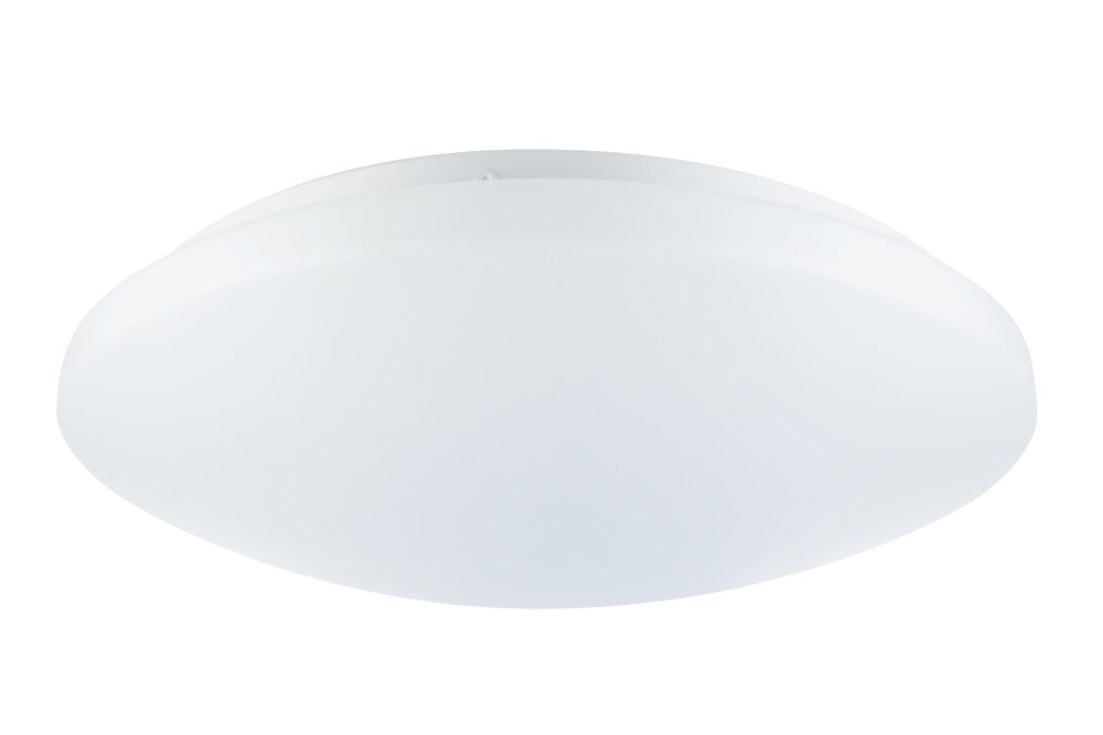 VALUE+ CEILING/WALL LIGHT 338MM DIA IP44 1600LM 16W 3000K 120 BEAM NON-DIMM 100 LM/W