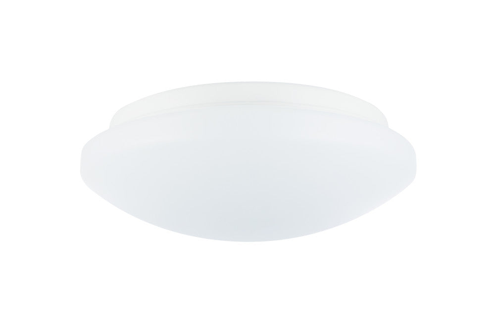 VALUE+ CEILING/WALL LIGHT 238MM DIA IP44 800LM 8W CCT ADJUSTABLE 3/4/5000K 120 BEAM NON-DIMM 100 LM/W