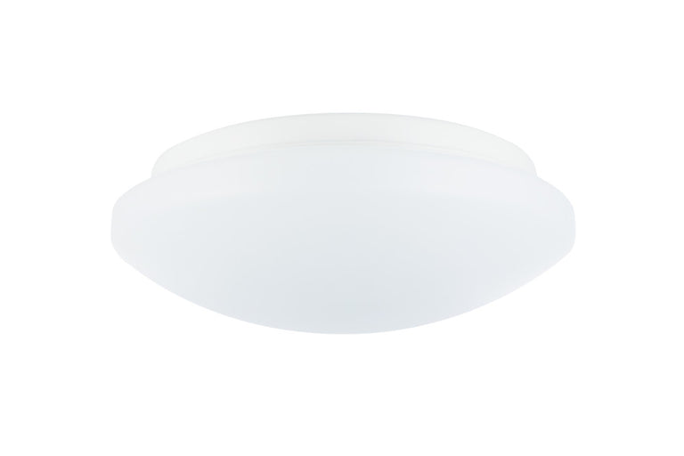 VALUE+ CEILING/WALL LIGHT 238MM DIA IP44 800LM 8W CCT ADJUSTABLE 3/4/5000K 120 BEAM NON-DIMM 100 LM/W