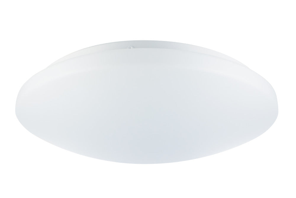VALUE+ CEILING/WALL LIGHT 338MM DIA IP44 1600LM 16W CCT ADJUSTABLE 3/4/5000K  120 BEAM NON-DIMM 100 LM/W