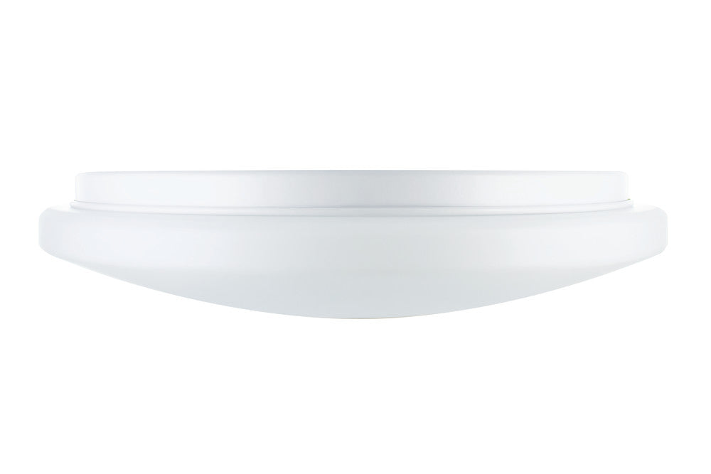VALUE+ CEILING/WALL LIGHT 338MM DIA IP44 1600LM 16W CCT ADJUSTABLE 3/4/5000K PLUS MICROWAVE SENSOR 120 BEAM NON-DIMM 100 LM/W