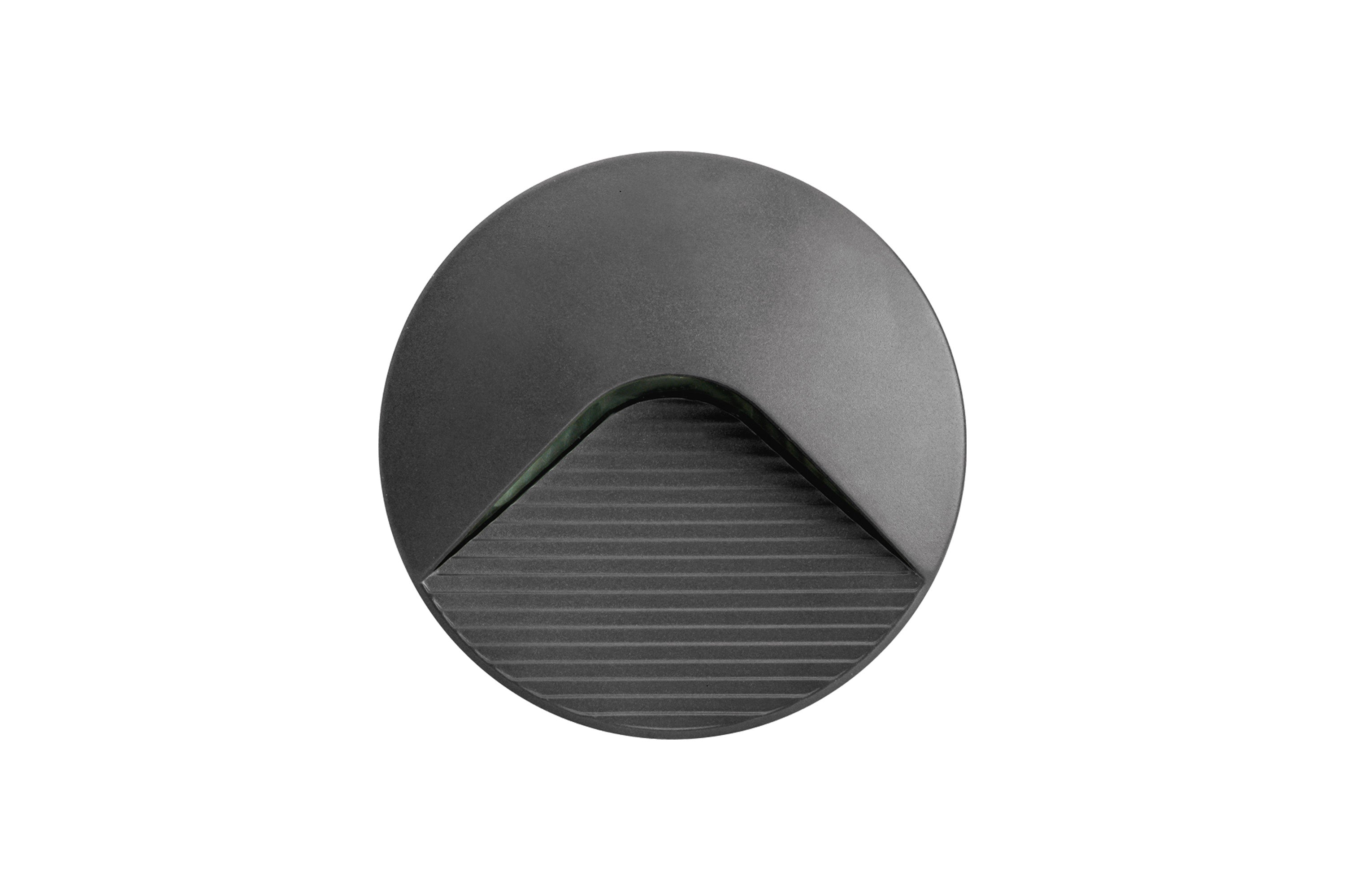 OUTDOOR DECORATIVE WALL LIGHT PATHLUX STEP IP65 90LM 2.2W 3000K DOWN LIGHT DARK GREY