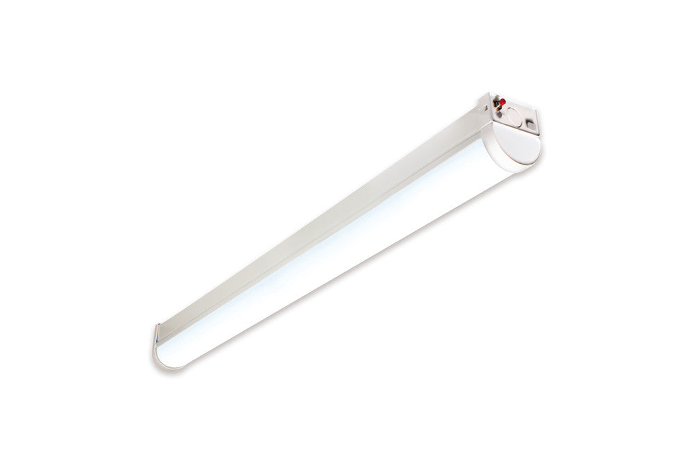 LIGHTSPAN+ 4FT EM3HR & MW SENSOR, POWER & CCT ADJUSTABLE - 22/40W & 3000/4000/6300K, 120 BEAM LINKABLE  NON-DIMM