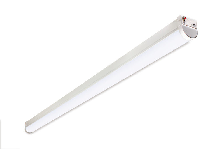 LIGHTSPAN+ 5FT EM3HR & MW SENSOR, POWER & CCT ADJUSTABLE - 30/52W & 3000/4000/6300K, 120 BEAM LINKABLE  NON-DIMM