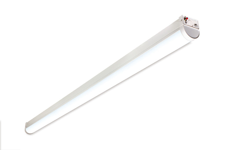 LIGHTSPAN+ 5FT EM3HR & MW SENSOR, POWER & CCT ADJUSTABLE - 30/52W & 3000/4000/6300K, 120 BEAM LINKABLE  NON-DIMM