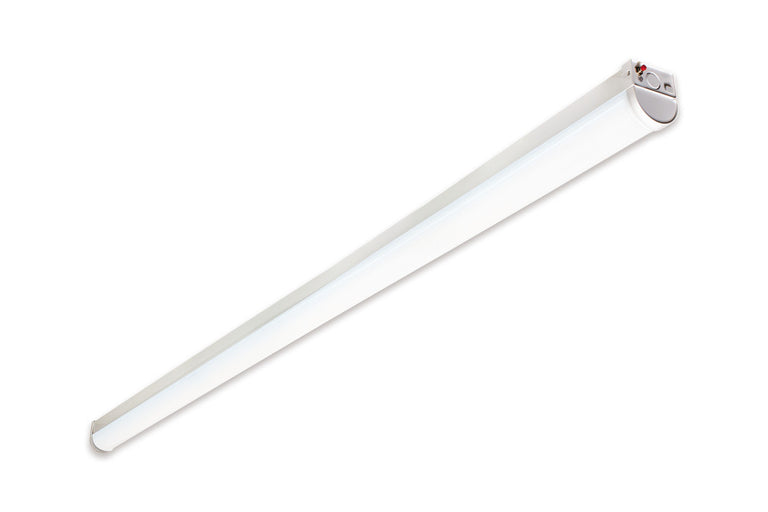 LIGHTSPAN+ 6FT EM3HR & MW SENSOR, POWER & CCT ADJUSTABLE - 38/63W & 3000/4000/6300K, 120 BEAM LINKABLE  NON-DIMM