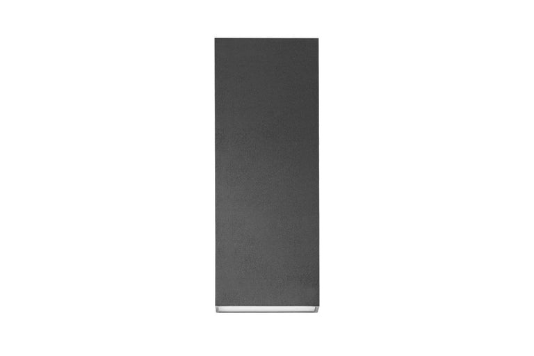 OUTDOOR DECORATIVE WALL LIGHT PABLO IP54 300LM 8W 3000K UP/DOWN LIGHT DARK GREY