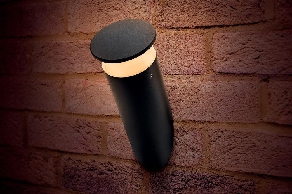 OUTDOOR DECORATIVE WALL LIGHT BOUGH IP65 420LM 9W 3000K OMNI DIRECTIONAL DARK GREY