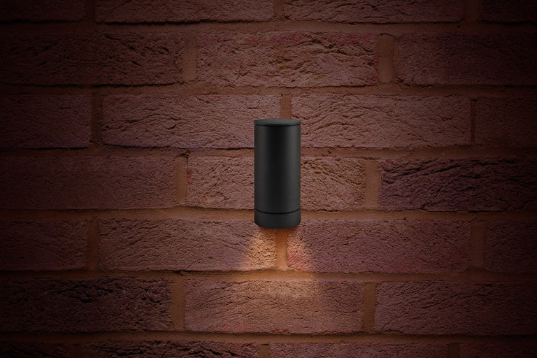 OUTDOOR DECORATIVE WALL LIGHT VERSARI IP54 1 * GU10 UP OR DOWN LIGHT DARK GREY
