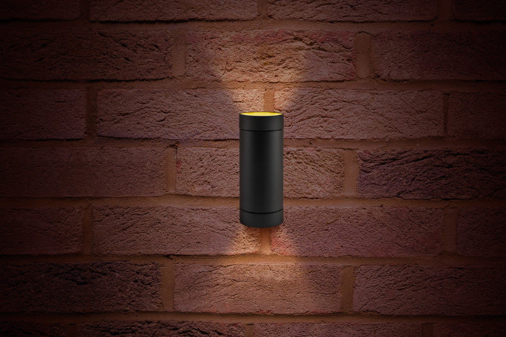 OUTDOOR DECORATIVE WALL LIGHT VERSARI IP54 2 * GU10 UP AND DOWN LIGHT DARK GREY