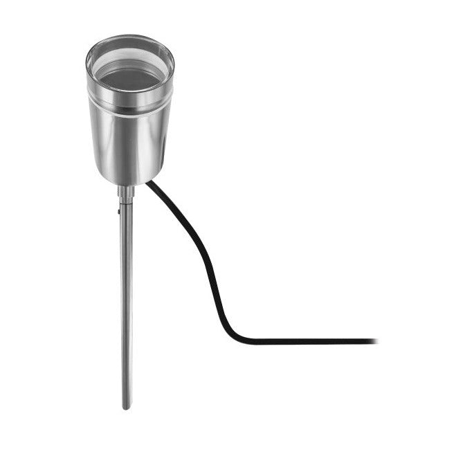 OUTDOOR STAINLESS STEEL SPIKE SPOTLIGHT IP65 1xGU10 STEEL