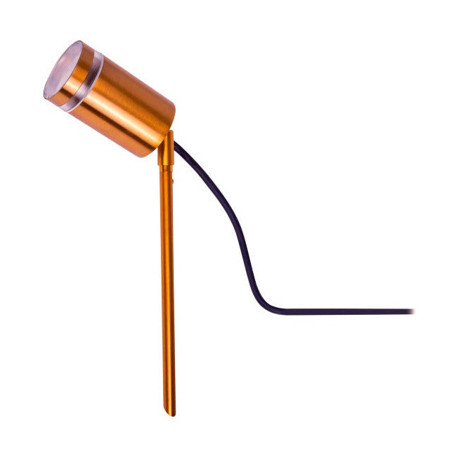 OUTDOOR STAINLESS STEEL SPIKE SPOTLIGHT IP65 1xGU10 COPPER