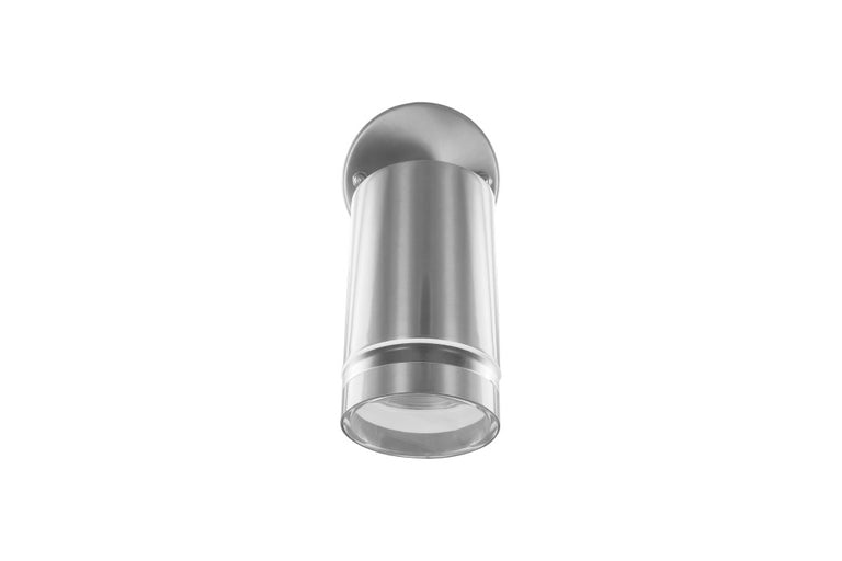 OUTDOOR STAINLESS STEEL ADJUSTABLE WALL SPOTLIGHT LIGHT IP65 1xGU10 STEEL