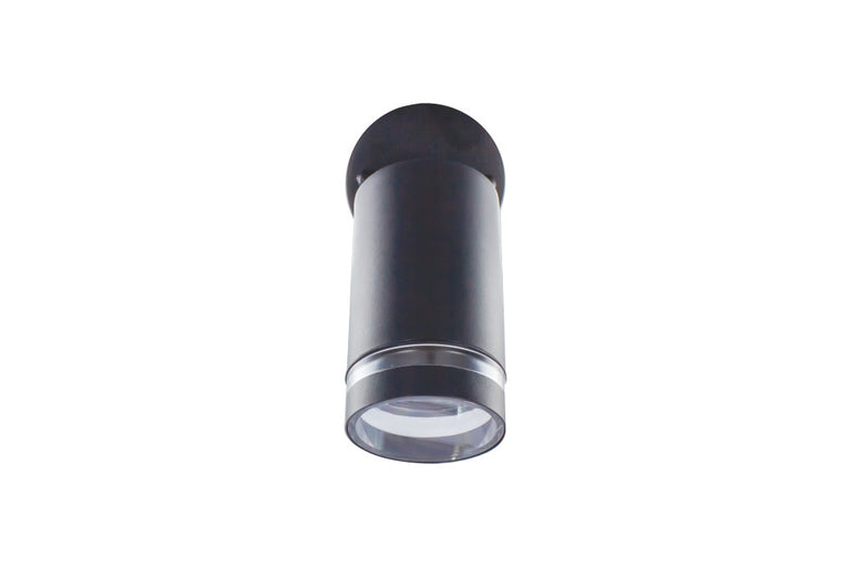 OUTDOOR STAINLESS STEEL ADJUSTABLE WALL SPOTLIGHT LIGHT IP65 1xGU10 BLACK