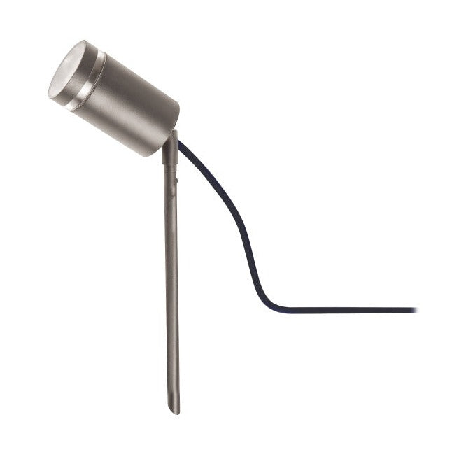 OUTDOOR STAINLESS STEEL SPIKE SPOTLIGHT IP65 1xGU10 ANTHRACITE GREY