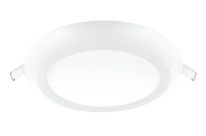 MULTI-FIT DOWNLIGHT 65-160MM CUTOUT 960LM 12W 3000K NON-DIMM 80LM/W WHITE TPb DIFFUSER