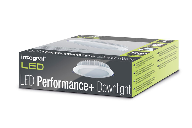 PERFORMANCE+ DOWNLIGHT 200MM CUTOUT IP54 1180LM 12W 4000K NON-DIMM 98LM/W WHITE