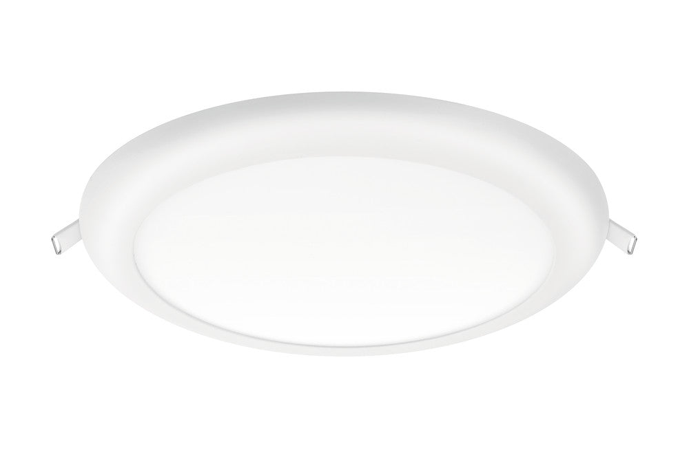 MULTI-FIT DOWNLIGHT 65-205MM CUTOUT 1440LM 18W 3000K NON-DIMM 80LM/W WHITE TPb DIFFUSER