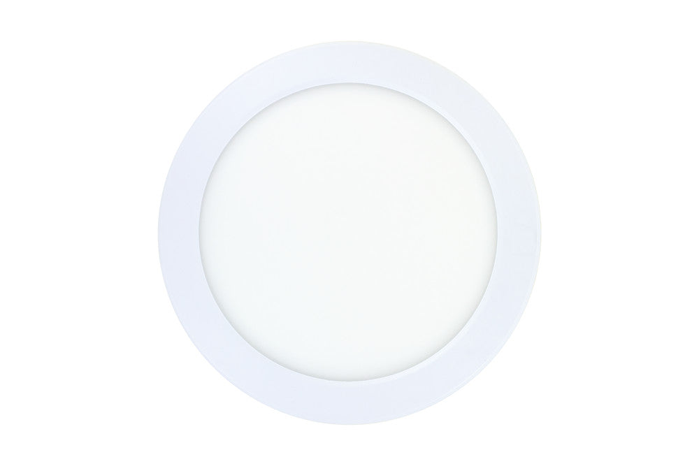 MULTI-FIT DOWNLIGHT 65-205MM CUTOUT 1440LM 18W 3000K NON-DIMM 80LM/W WHITE TPb DIFFUSER