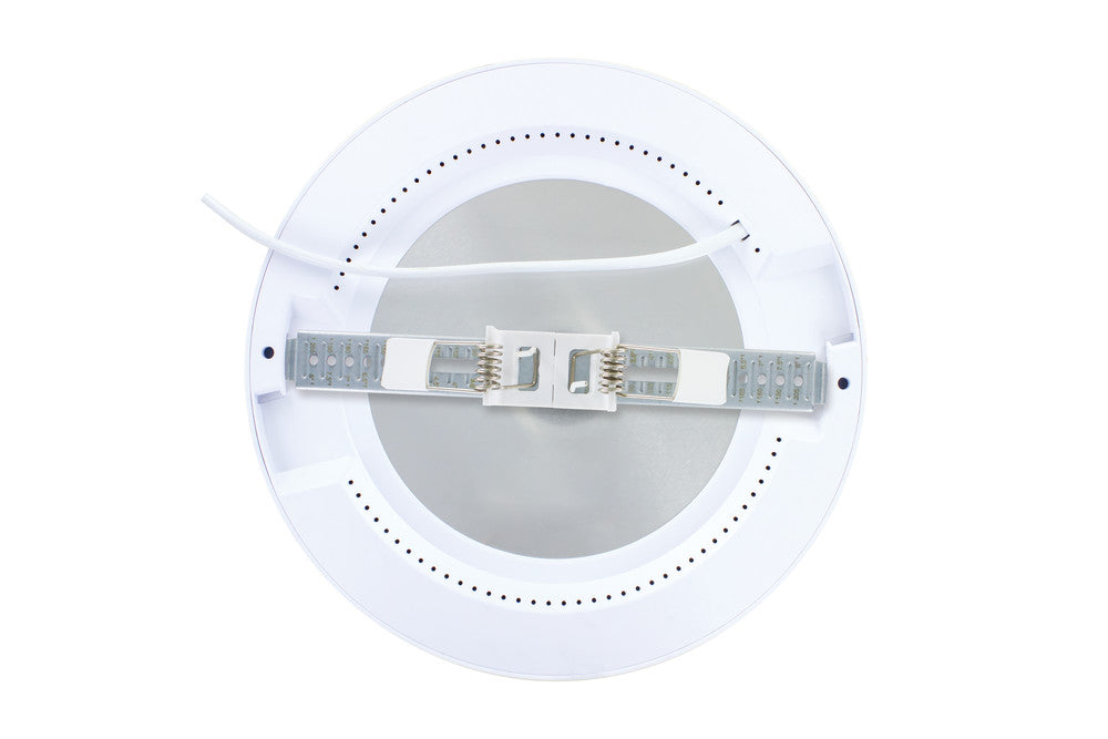MULTI-FIT DOWNLIGHT 65-205MM CUTOUT 1440LM 18W 3000K NON-DIMM 80LM/W WHITE TPb DIFFUSER