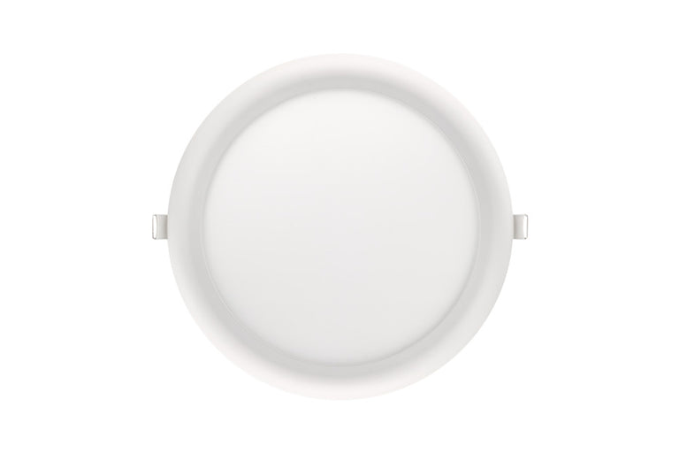 MULTI-FIT DOWNLIGHT 65-205MM CUTOUT 1530LM 18W 4000K NON-DIMM 85LM/W WHITE TPb DIFFUSER