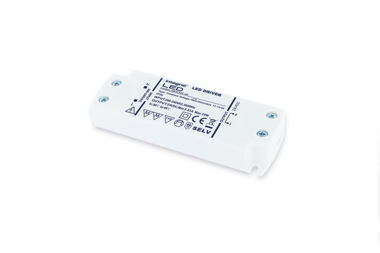 CONSTANT VOLTAGE DRIVER 15W 24VDC IP20 NON-DIMM 200-240V INPUT