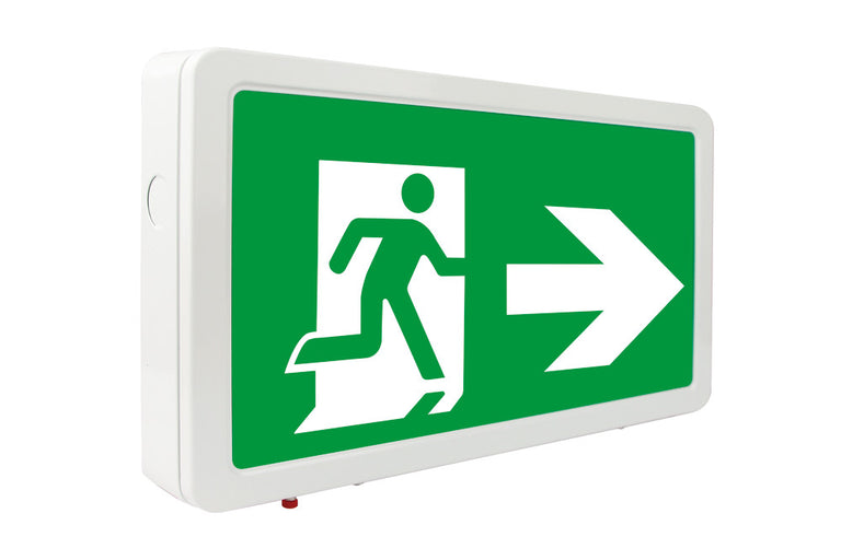 SLIMLINE 2 EMERGENCY LEGEND RIGHT ARROW for ILEMES008
