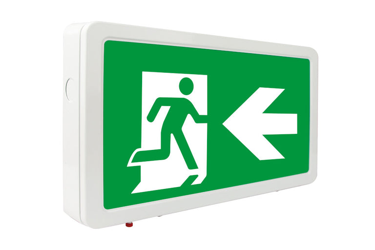 SLIMLINE 2 EMERGENCY LEGEND LEFT ARROW for ILEMES008