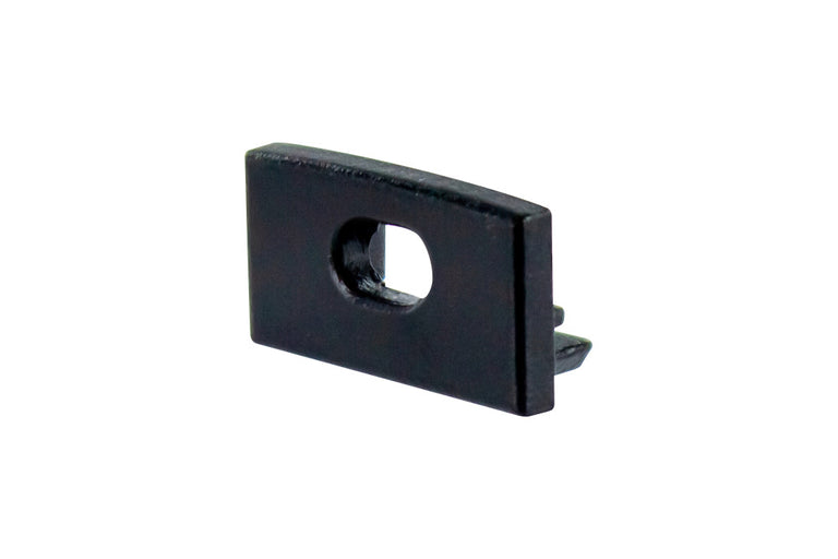 PROFILE ENDCAP WITH CABLE ENTRY BLACK FINISH FOR ILPFS048B AND ILPFS049B